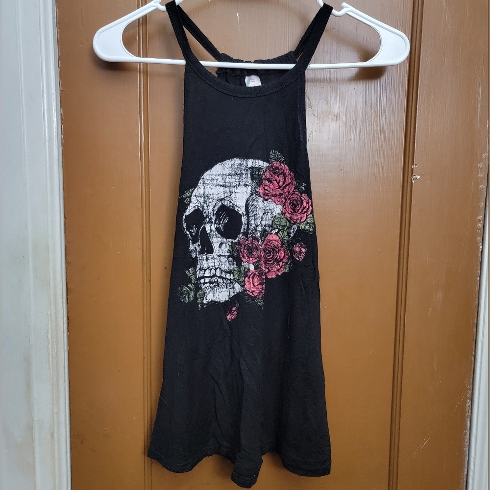 Skull and Roses tank top - Picture 2 of 3